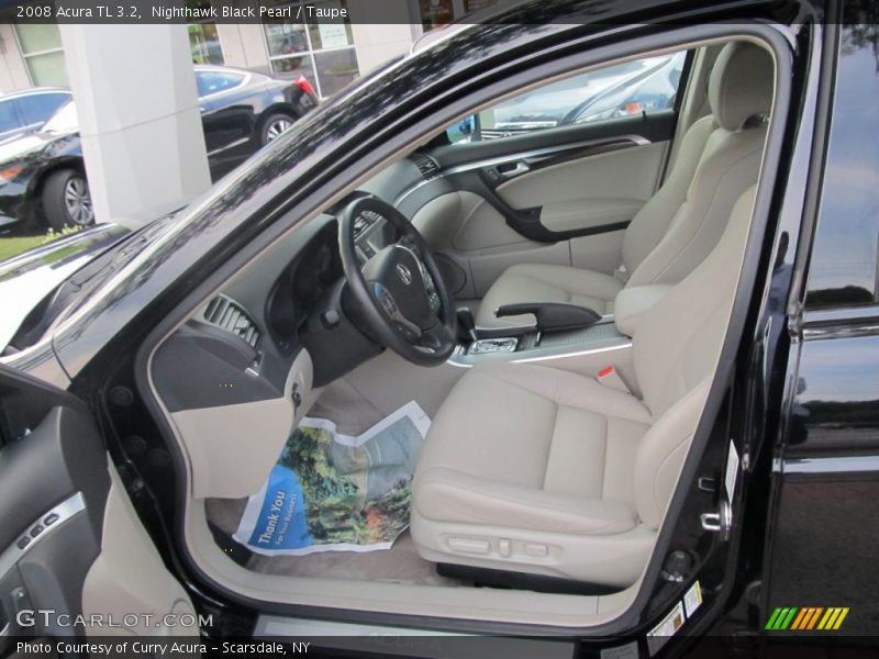 Nighthawk Black Pearl / Taupe 2008 Acura TL 3.2