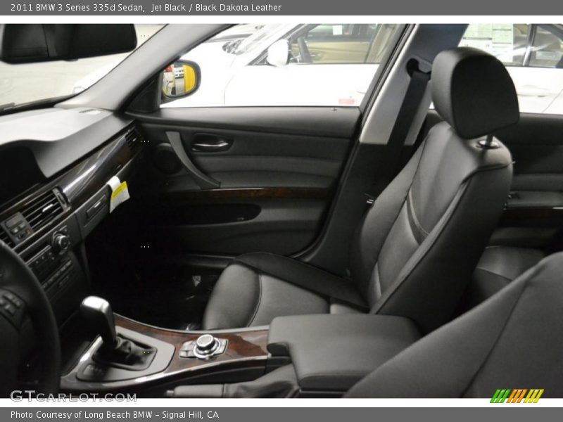 Jet Black / Black Dakota Leather 2011 BMW 3 Series 335d Sedan