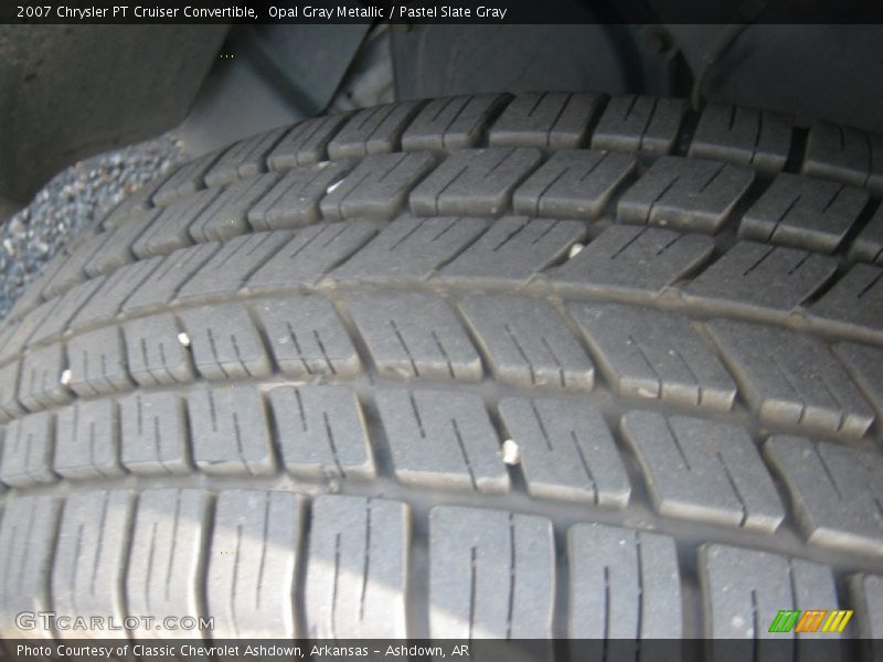 Opal Gray Metallic / Pastel Slate Gray 2007 Chrysler PT Cruiser Convertible