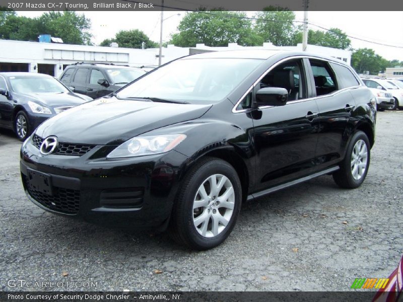 Brilliant Black / Black 2007 Mazda CX-7 Touring
