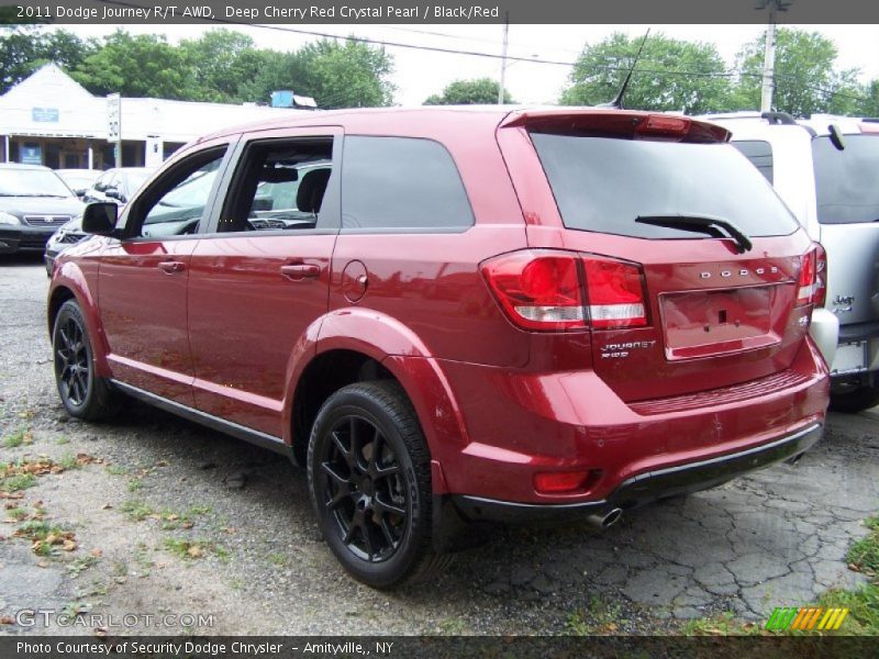  2011 Journey R/T AWD Deep Cherry Red Crystal Pearl