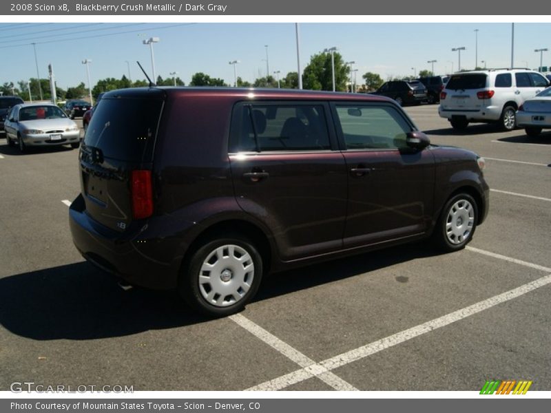Blackberry Crush Metallic / Dark Gray 2008 Scion xB