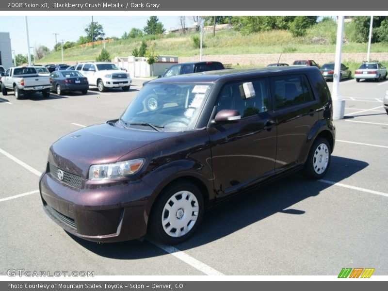 Blackberry Crush Metallic / Dark Gray 2008 Scion xB