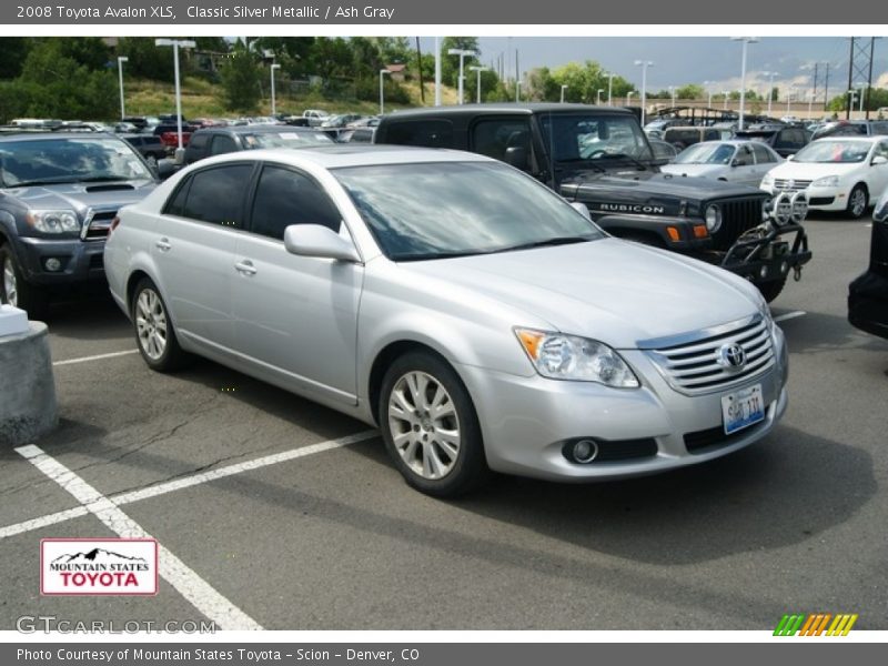 Classic Silver Metallic / Ash Gray 2008 Toyota Avalon XLS