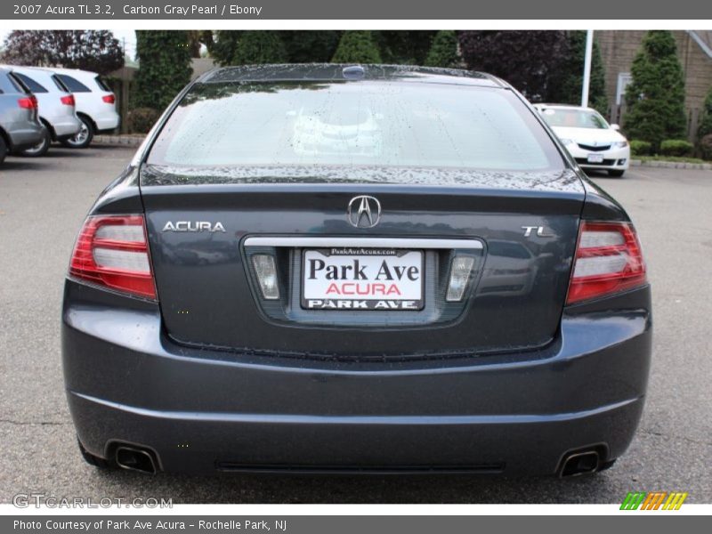 Carbon Gray Pearl / Ebony 2007 Acura TL 3.2