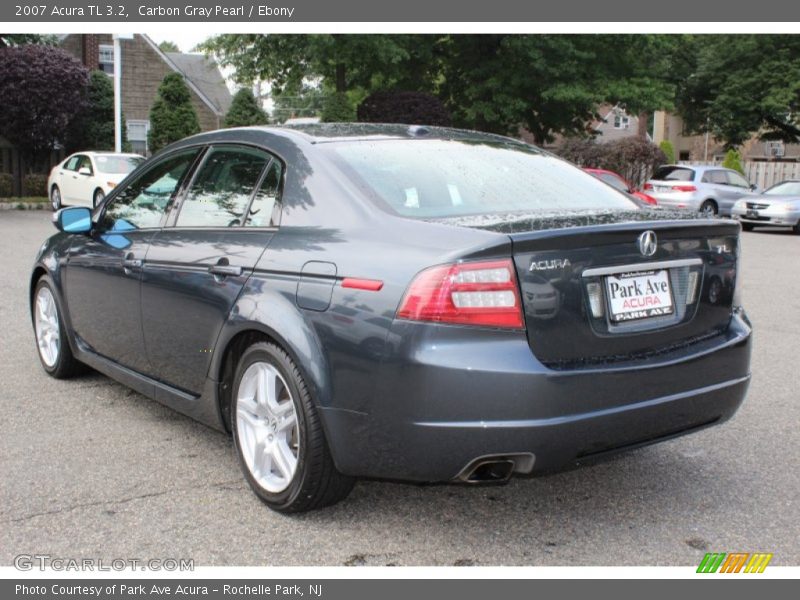 Carbon Gray Pearl / Ebony 2007 Acura TL 3.2