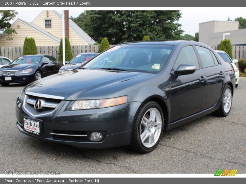 Carbon Gray Pearl / Ebony 2007 Acura TL 3.2