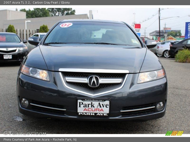 Carbon Gray Pearl / Ebony 2007 Acura TL 3.2