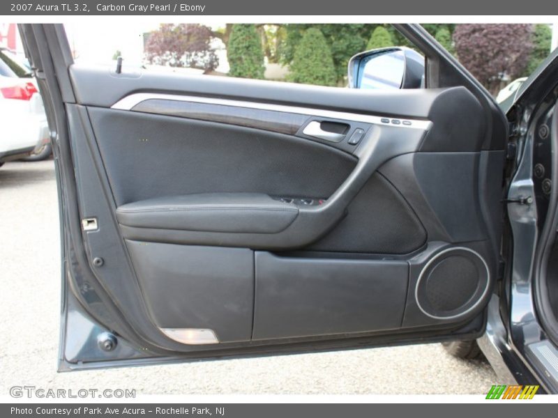 Carbon Gray Pearl / Ebony 2007 Acura TL 3.2