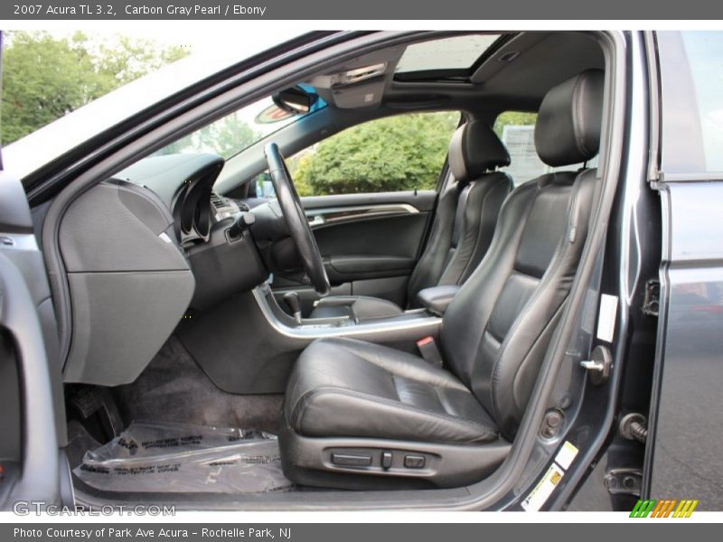 Carbon Gray Pearl / Ebony 2007 Acura TL 3.2