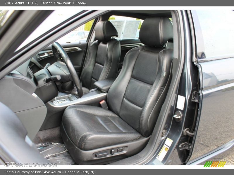 Carbon Gray Pearl / Ebony 2007 Acura TL 3.2