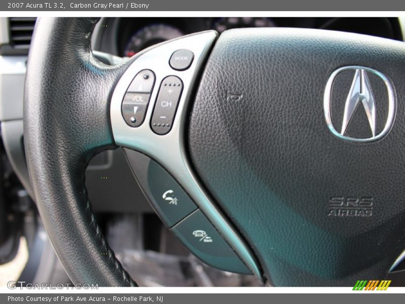 Carbon Gray Pearl / Ebony 2007 Acura TL 3.2