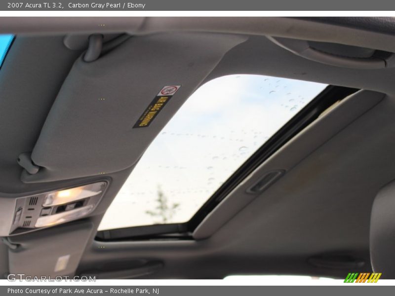 Carbon Gray Pearl / Ebony 2007 Acura TL 3.2