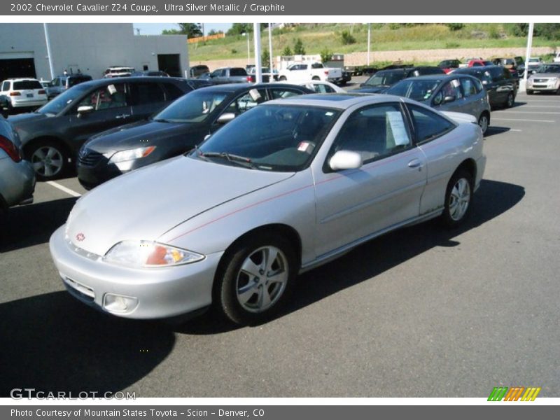 Front 3/4 View of 2002 Cavalier Z24 Coupe