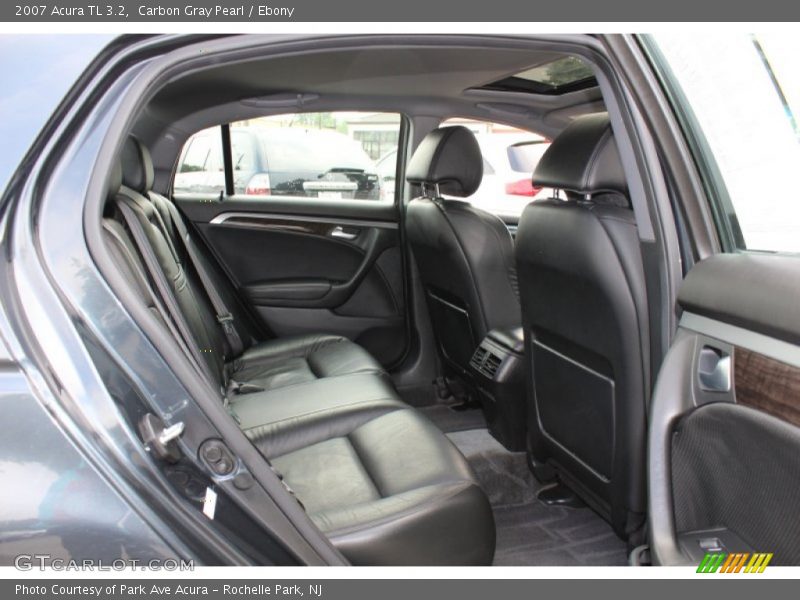 Carbon Gray Pearl / Ebony 2007 Acura TL 3.2