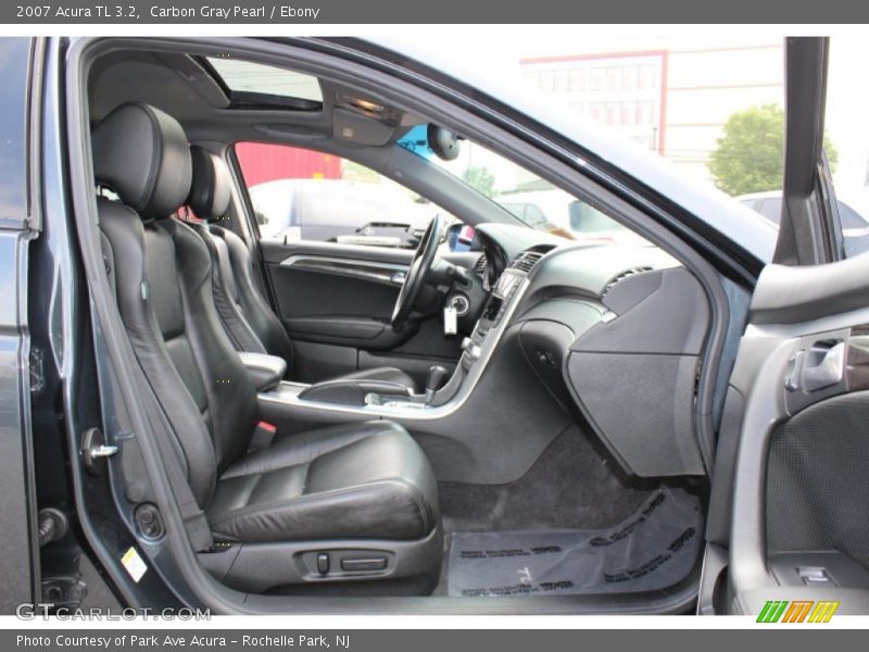 Carbon Gray Pearl / Ebony 2007 Acura TL 3.2