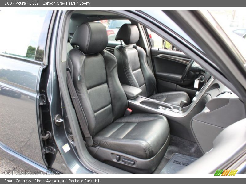 Carbon Gray Pearl / Ebony 2007 Acura TL 3.2