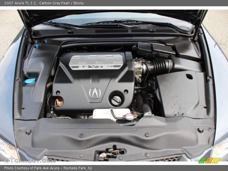 Carbon Gray Pearl / Ebony 2007 Acura TL 3.2