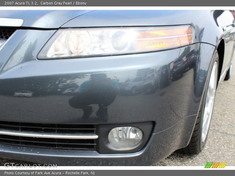 Carbon Gray Pearl / Ebony 2007 Acura TL 3.2