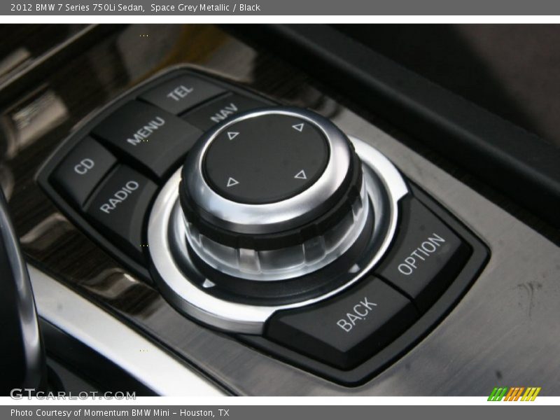 Space Grey Metallic / Black 2012 BMW 7 Series 750Li Sedan