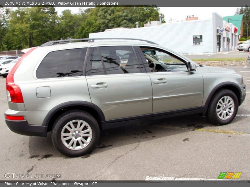 Willow Green Metallic / Sandstone 2008 Volvo XC90 3.2 AWD