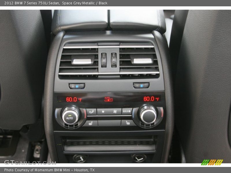 Space Grey Metallic / Black 2012 BMW 7 Series 750Li Sedan