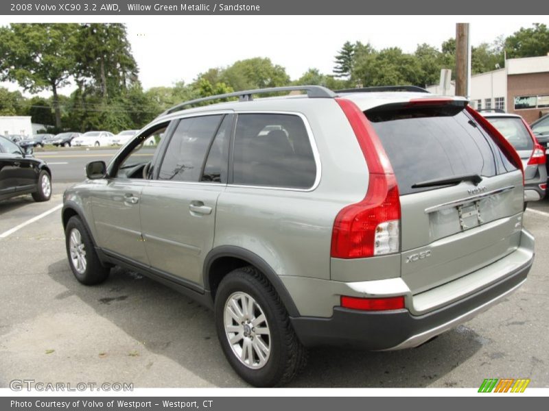 Willow Green Metallic / Sandstone 2008 Volvo XC90 3.2 AWD