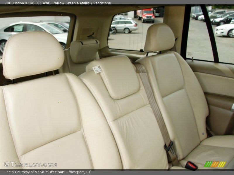 Willow Green Metallic / Sandstone 2008 Volvo XC90 3.2 AWD