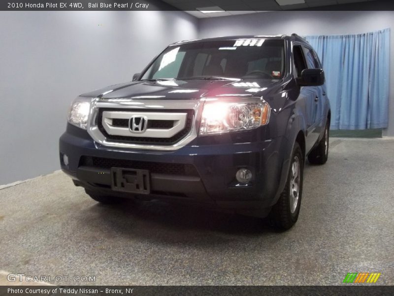 Bali Blue Pearl / Gray 2010 Honda Pilot EX 4WD