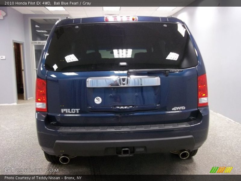 Bali Blue Pearl / Gray 2010 Honda Pilot EX 4WD