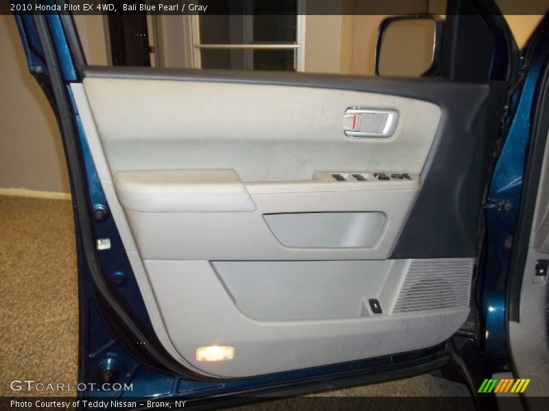 Bali Blue Pearl / Gray 2010 Honda Pilot EX 4WD