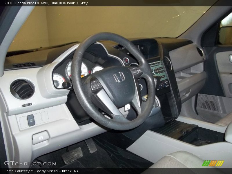 Bali Blue Pearl / Gray 2010 Honda Pilot EX 4WD