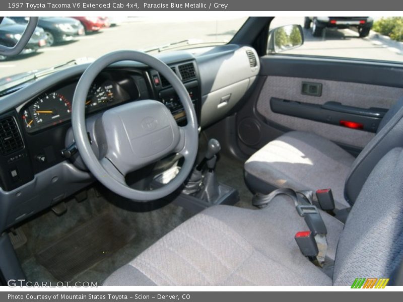  1997 Tacoma V6 Extended Cab 4x4 Grey Interior