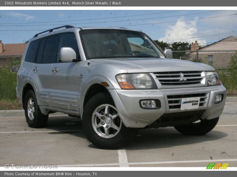 Munich Silver Metallic / Black 2002 Mitsubishi Montero Limited 4x4