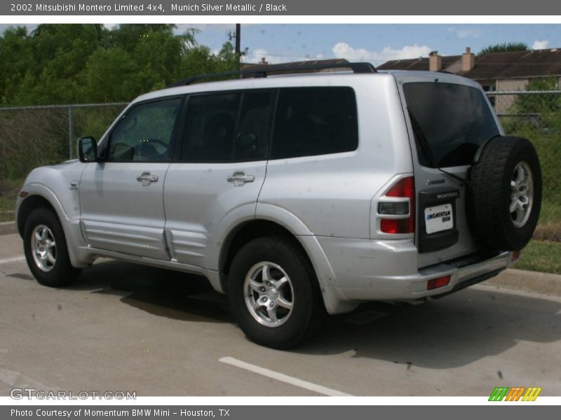 Munich Silver Metallic / Black 2002 Mitsubishi Montero Limited 4x4