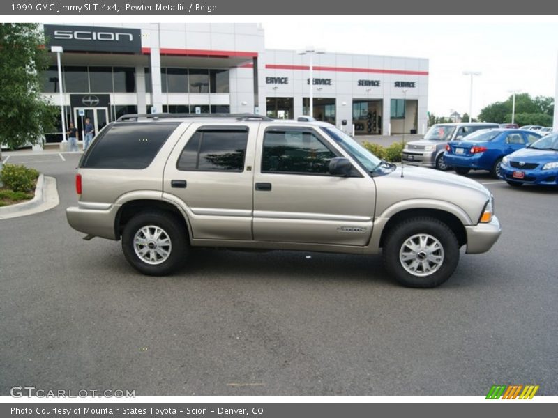 Pewter Metallic / Beige 1999 GMC Jimmy SLT 4x4