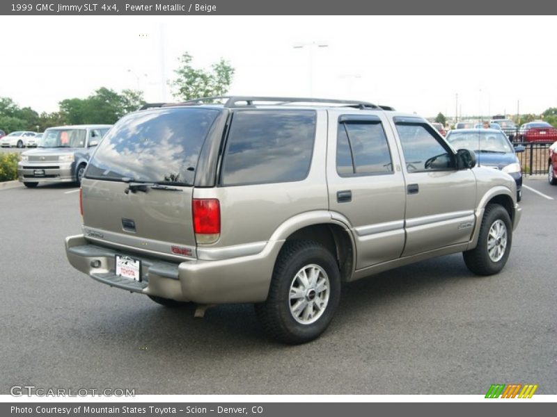 Pewter Metallic / Beige 1999 GMC Jimmy SLT 4x4