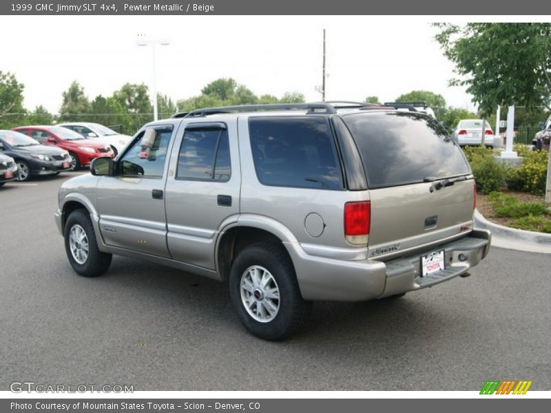 Pewter Metallic / Beige 1999 GMC Jimmy SLT 4x4