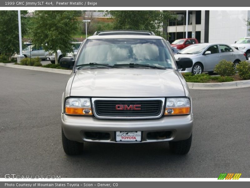 Pewter Metallic / Beige 1999 GMC Jimmy SLT 4x4