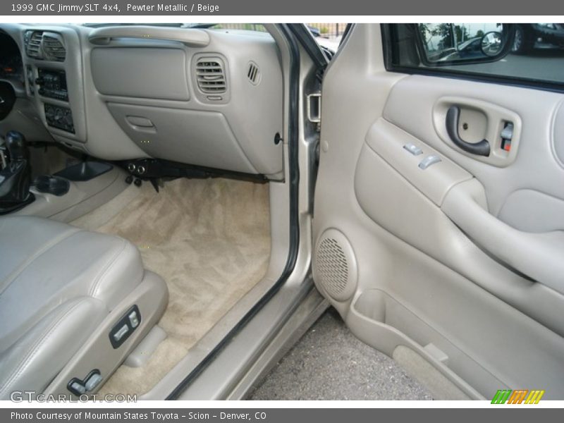Pewter Metallic / Beige 1999 GMC Jimmy SLT 4x4