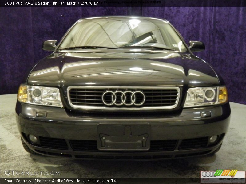 Brilliant Black / Ecru/Clay 2001 Audi A4 2.8 Sedan