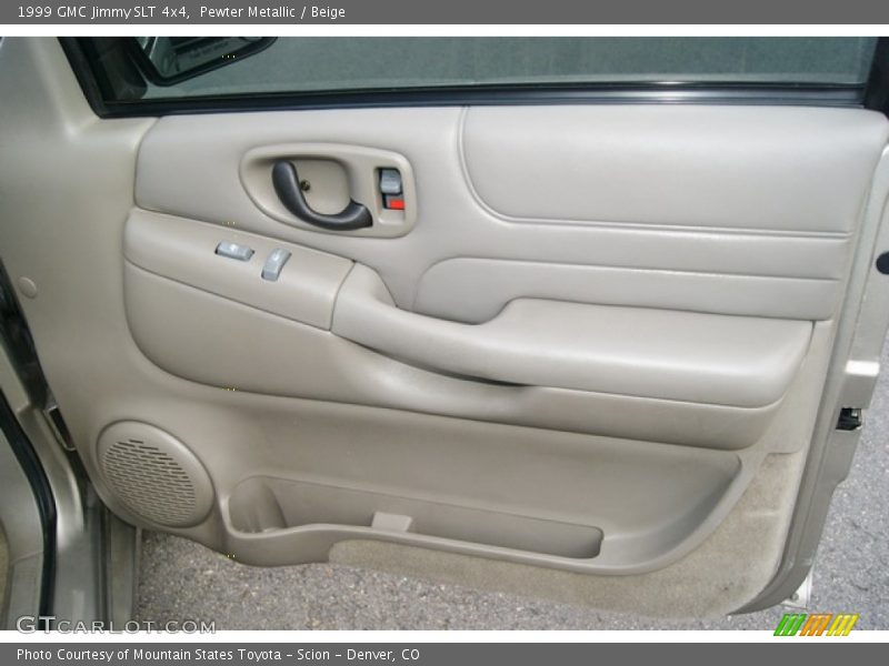 Pewter Metallic / Beige 1999 GMC Jimmy SLT 4x4