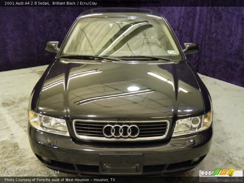 Brilliant Black / Ecru/Clay 2001 Audi A4 2.8 Sedan