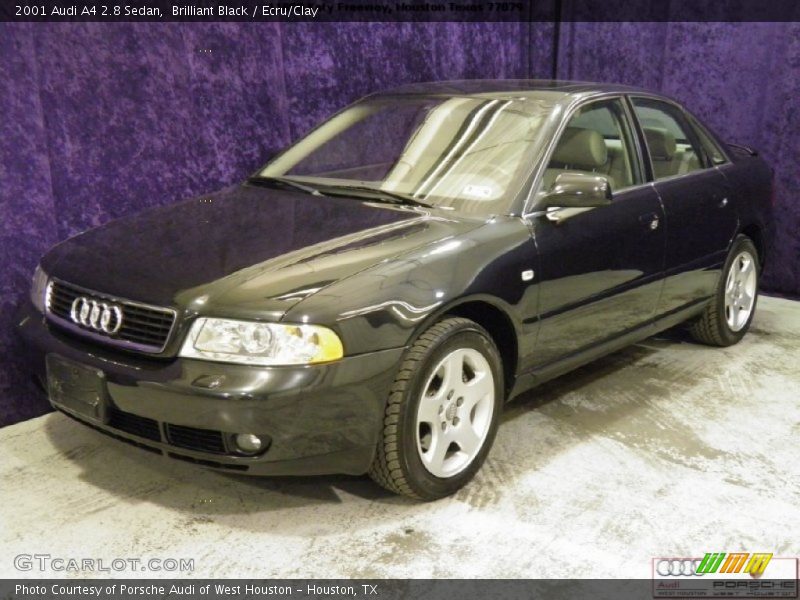 Brilliant Black / Ecru/Clay 2001 Audi A4 2.8 Sedan