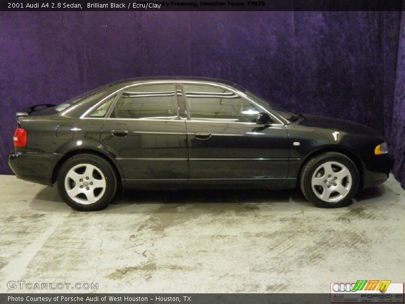 Brilliant Black / Ecru/Clay 2001 Audi A4 2.8 Sedan