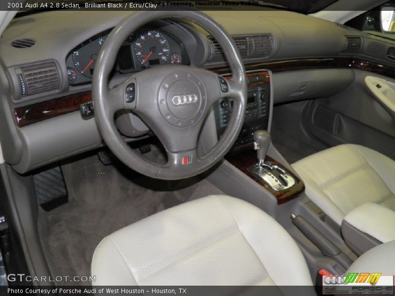 Ecru/Clay Interior - 2001 A4 2.8 Sedan 