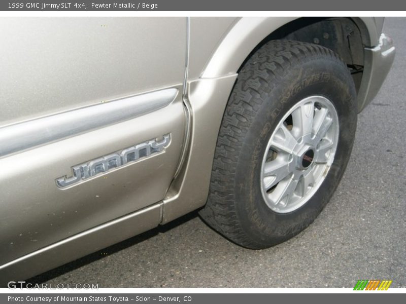 Pewter Metallic / Beige 1999 GMC Jimmy SLT 4x4