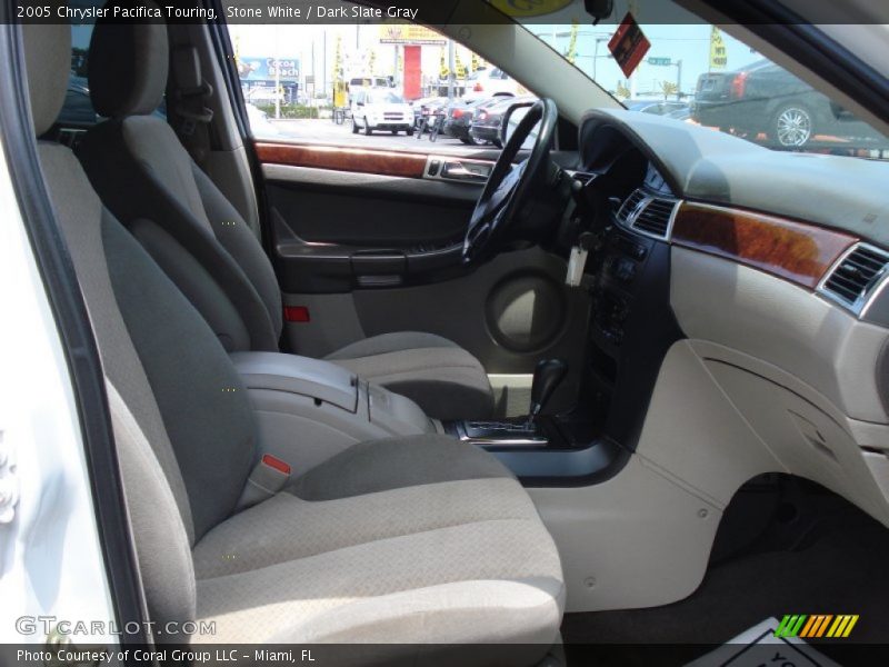 Stone White / Dark Slate Gray 2005 Chrysler Pacifica Touring