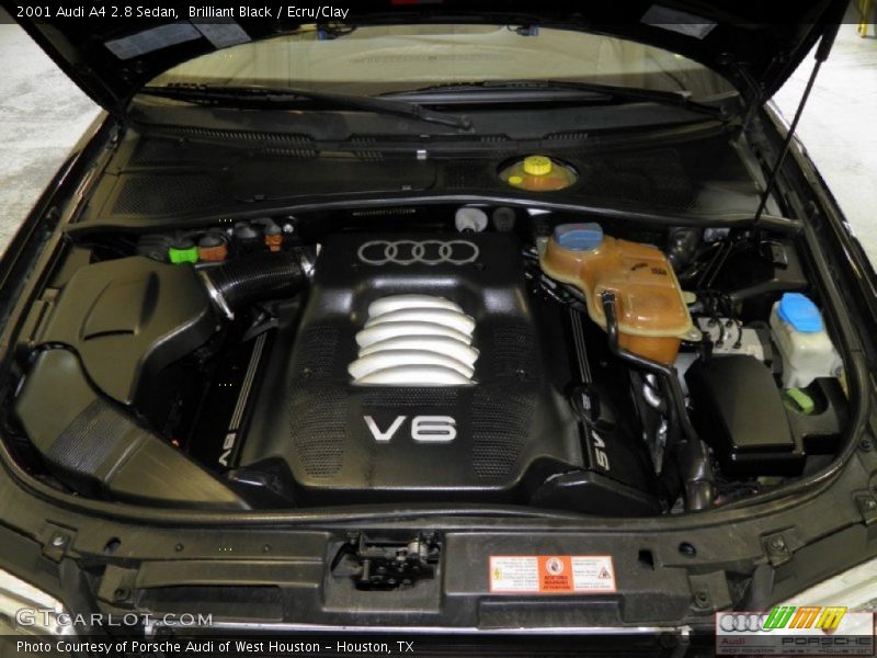  2001 A4 2.8 Sedan Engine - 2.8 Liter DOHC 30-Valve V6