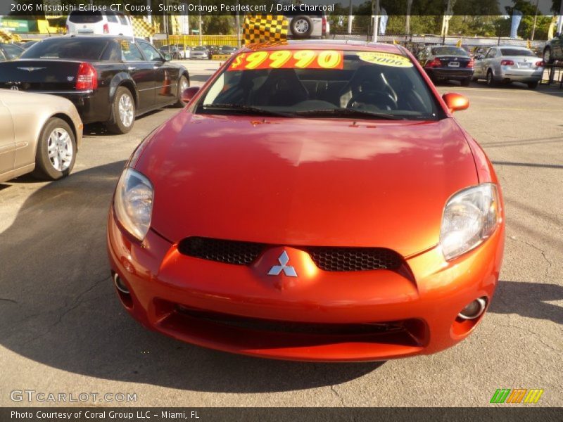 Sunset Orange Pearlescent / Dark Charcoal 2006 Mitsubishi Eclipse GT Coupe